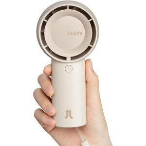 Mini USB Rechargeable Turbo Fan Handheld Personal Pocket Fan 5 Speed 16H Cooling